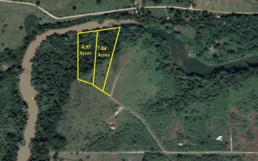 CY84: BUY REAL ESTATE IN BELIZE CONSISTING OF 6.95 ACRES WITH +-350 FT BELIZE RIVER NEAR BELMOPAN CITY! CAYO REAL ESTATE FOR SALE! RIVERFRONT FOR SALE IN CAYO! CAYO LAND FOR SALE